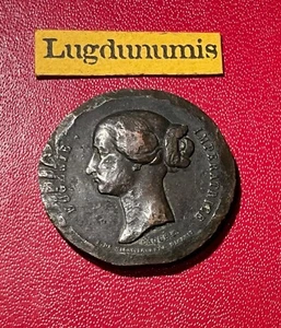 Medal - Universal Exhibition PARIS 1855 - EUGENIE EMPRESS - Medal - Picture 1 of 2