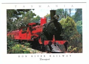 OLD POSTCARD Don River Railway Devonport Tasmania c.1990s - Picture 1 of 1
