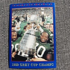 1990 JOGO CFL FOOTBALL SET BREAK-HI GRADE SINGLES-U PICK-RC CLEMONS, MCMANUS