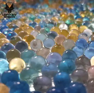 7-8mm Gel Balls MULTICOLOURED Hardened Gel Blaster Ammo Toy 10,000pcs Mixed Gels - Picture 1 of 2