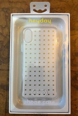 Funda impresa heyday Apple iPhone X - puntos dorados Foto 1 de 2