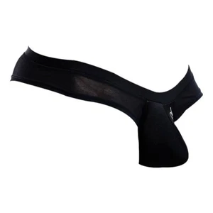Mens Thong See Thru Underwear Soft Pouch Enhancing Low Waist Sexy Bikini Sheer - Picture 1 of 4