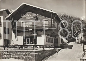 S. MARTINO DI CASTROZZA - CHALET PENSION NEGRITELLA - BEER GOSSER (TRENTO) 1963 - Picture 1 of 1