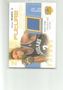 2002-03 HOOPS STARS FUTURE STARS GAME-USED #FSGU7 DAJUAN WAGNER   