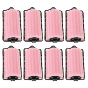 8 Pcs Lockenstab Schaumstoffrollen Haare Jumbo-Haarwickler Aus Mann - Bild 1 von 12