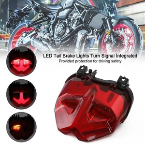 Heckbremslichter Blinker integriert für YAMAHA MT-09 MT10 SP 2021-2023 Red - Picture 1 of 16