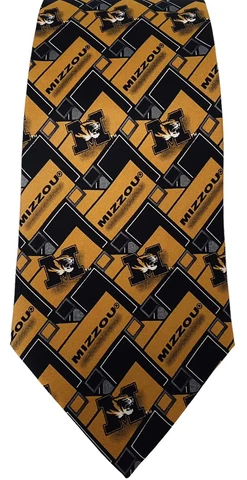 Missouri Tigers Woven Neck Tie by Eagles Wings-New Cover