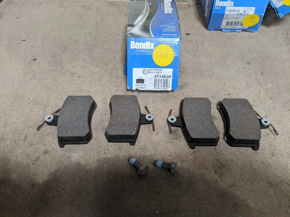 PASTILLAS DE FRENO BENDIX 571462B SE ADAPTA ALFA ROMEO AUDI FIAT LANCIA TRASERA  Foto 1 de 1