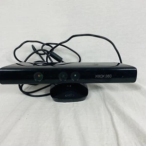 XBOX 360 KINECT MOTION SENSOR BAR MICROSOFT MODEL 1414 BLACK - Picture 1 of 12