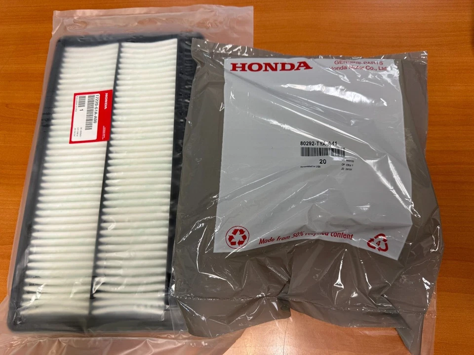 ¡Combo de filtro de motor y filtro de cabina genuino Honda Pilot y Acura MDX!! Foto 1 de 4