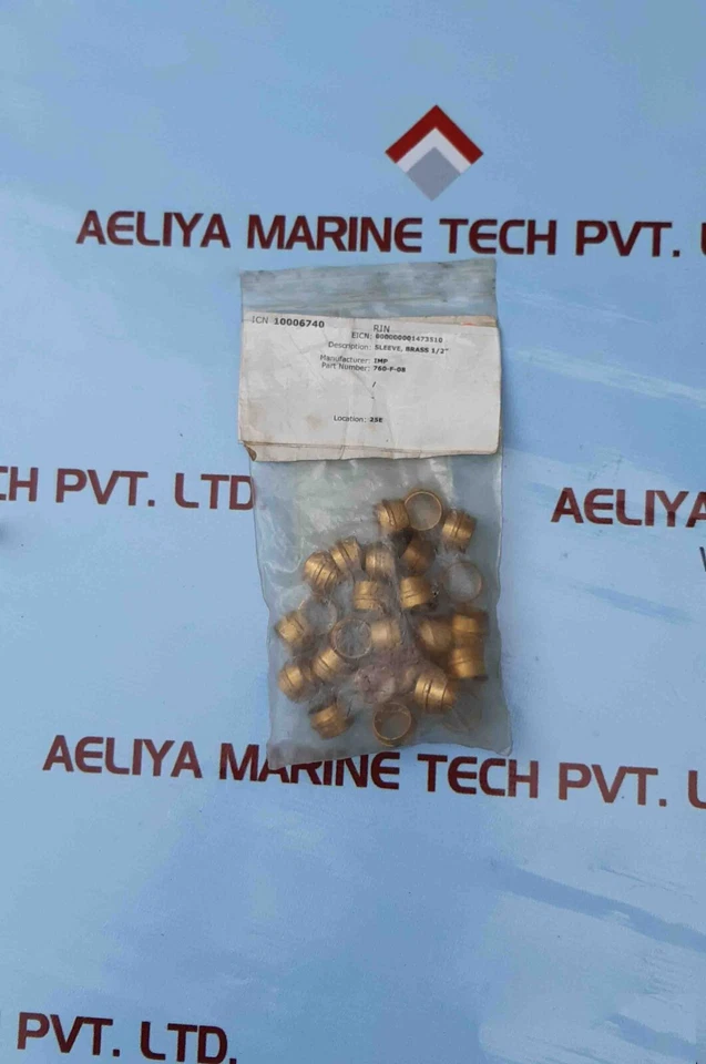 Mischia Di 27X Maniche Compressione Ottone 760-F-08 1/2 Pollice - Immagine 1 di 4