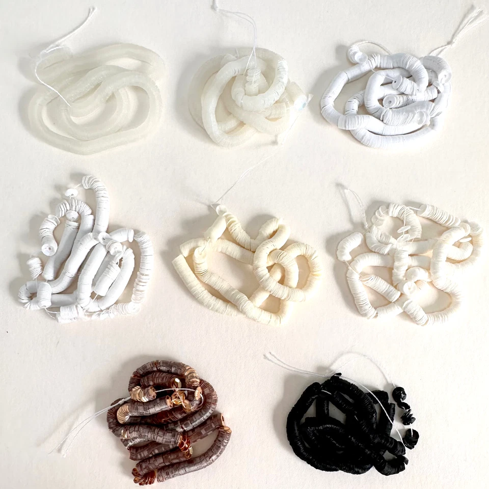 Cup Sequins 1000 x 4 mm, loose supplied strung, from France. Fashion/Wedding. - Image 1 of 1