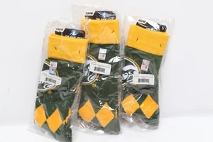 4 Pairs NCAA Colorado State Rams Big Diamond  Socks For Bare Feet Size OSFM - Picture 1 of 4