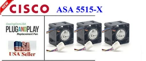 3 Pack New Replacement Fans for Cisco ASA 5515-X Satisfaction Guaranteed! - Picture 1 of 6