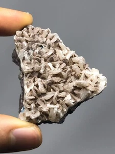 1,4 OZ Cavansita + Heulandita Blanca Espécimen India Cristal Azul Reiki Curación N49 - Imagen 1 de 11