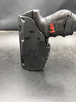 Safariland HK P30sk Black ALS LH Holster Heckler & Koch H&K 9mm 40 w QLS Fork - Image 1 of 4