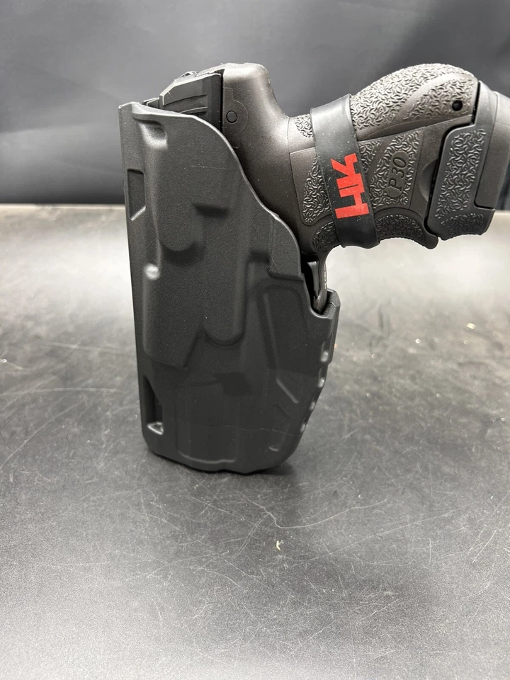 Safariland HK P30sk Black ALS LH Holster Heckler & Koch H&K 9mm 40 w QLS Fork - Image 1 of 4