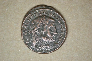 ROMAN EMPIRE MAXIMIANUS FOLLIS- 286-305 AD- NEAT!! (From my Dad's Collection) - Picture 1 of 4