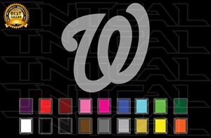 Washington Nationals Decal Sticker Baseball Team Logo MLB Vinyl Car Window Wall - Picture 1 of 2