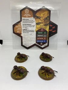 Heroscape Red Ants Of Aunstrom C3V SoV Custom Customs - Imagen 1 de 5