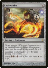 New Phyrexia Lashwrithe x4 Magic The Gathering