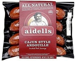 Aidells Cajun Style Andouille Sausage 12 Oz (4 Pack) - Picture 1 of 1