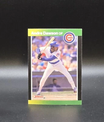 1989 Donruss Baseball's Best ANDRE DAWSON Card #4 Chicago Cubs - Image 1 of 2