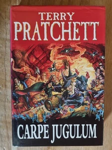 Carpe Jugulum by Terry Pratchett - 1998 UK First Edition Hardcover DJ - Picture 1 of 11