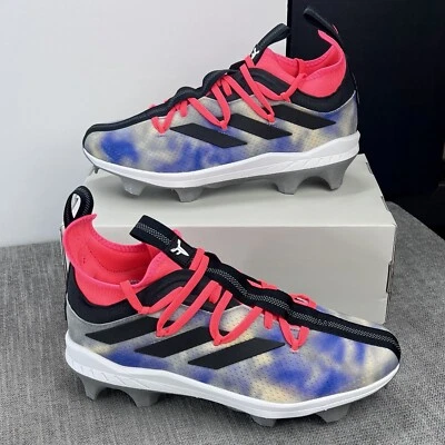 Adidas Afterburner 'Tie-Dye' x Daniel Patrick Baseball Cleats H03813 Mens 11.5 - Image 1 of 4