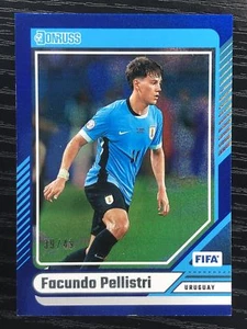 2024-25 Donruss FIFA Facundo Pellistri BLue /49 Uruguay NM1CC - Picture 1 of 2