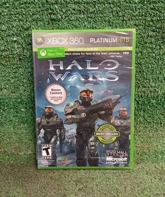 NEW FACTORY SEALED Halo Wars Xbox 360 - Platinum Hits Edition - Microsoft - Image 1 of 4