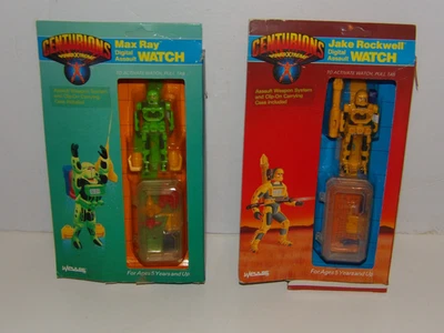 RELOJ PULSERA JAKE ROCKWELL Y MAX RAY CENTURIONS KENNER IMPULSO ASALTO VINTAGE Foto 1 de 4