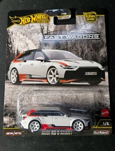 HOT WHEELS PREMIUM 2025 FAST WAGONS AUDI RS 6 AVANT CAR CULTURE KOSTENLOSER VERSAND - Bild 1 von 2