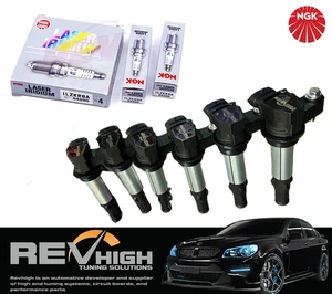 6x REVHIGH Ignition Coils + NGK IRIDIUM Spark Plugs Holden VZ LE0 LY7 Crewman V6 - Picture 1 of 18