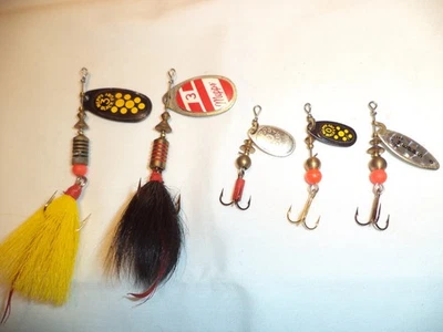 Señuelos giratorios Mepps, lote de 5 Foto 1 de 2