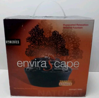 Homedics Relaxation Fountain Midnight Valley Shadow Effect WFL-MDV NEW! See Pics - Image 1 of 4