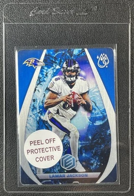 LAMAR JACKSON 2022 PANINI ELEMENTS #WA-7 WATER RAVENS SP - Image 1 of 2