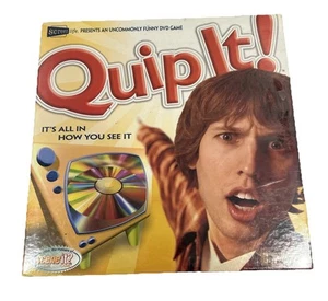 2005 Quip It! Board Game Screen Life DVD Sealed Guess Finish Sentence Knowledge - Picture 1 of 6