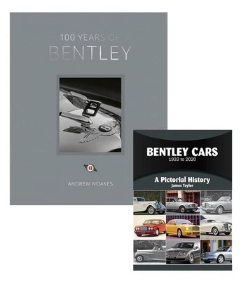Bentley: A Pictorial History 1933-2020 & 100 Years of Bentley — 2-Book - Изображение 1 из 3