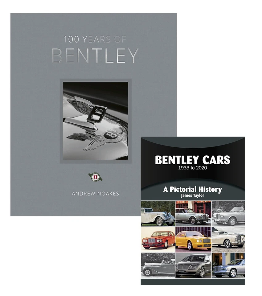 Bentley: A Pictorial History 1933-2020 & 100 Years of Bentley — 2-Book - Image 1 of 3