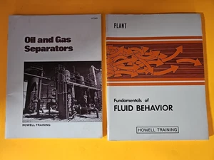 Howell Training Oil & Gas Separators (1985) + Plant Fluid Behavior (1981) - Bild 1 von 4