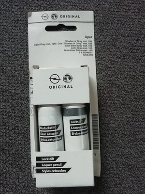Lackstift Original Opel Lichtgrau Metallic 10B - Bild 1 von 3