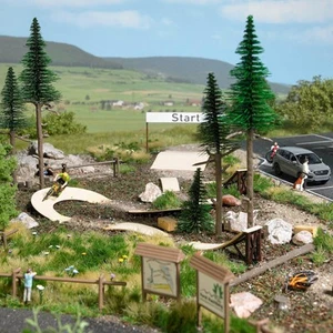 Bike trail HO/OO Gauge Busch 1837 - Picture 1 of 2