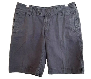 North Face Damengröße 8 grau Baumwollmischung Bermuda Shorts Wandern Walking Freizeit - Bild 1 von 11