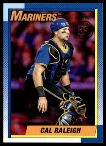 Béisbol Topps 2025 35 aniversario rosa Cal Raleigh #90B2-13 B - Imagen 1 de 2
