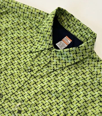 Camisa NO FEAR Para Hombre Botón SS-L-Patrón Geométrico Foto 1 de 4