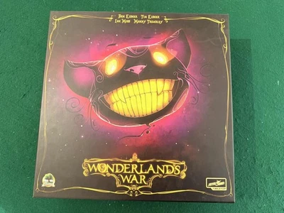 Wonderlands War Board Game with sleeved cards and token cases / protectors - Image 1 of 3