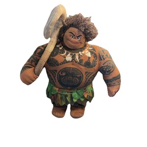 Disney store - Disney Moana Maui Plush Soft Teddy Bear Toy With Hook - Picture 1 of 19