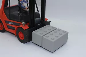 2 concrete blocks 8 system block 1:14 1:15 1:16 concrete block cargo silo - Picture 1 of 5