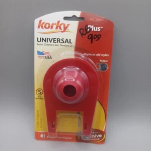 KORKY Premium 2 pulgadas Aleta y cadena universal para tanque de inodoro, fácil instalación #2001 - Imagen 1 de 6